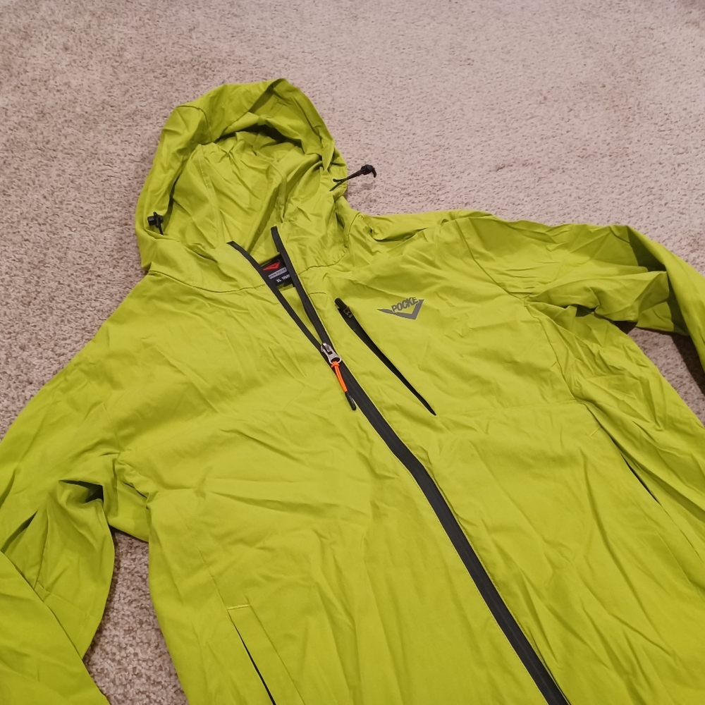 POCKE Lightweight Outdoor Rain Jacket Womens Size XL